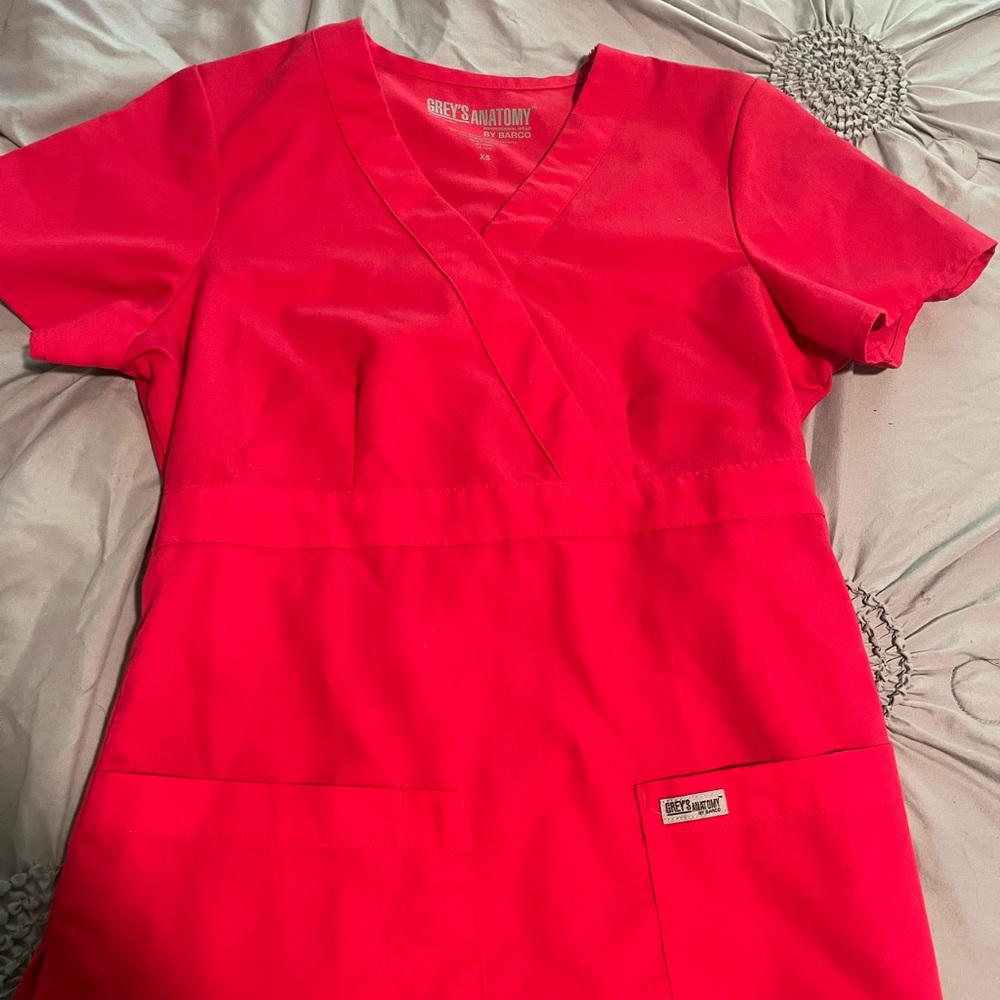 greys anantomy scrub top